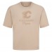 Calgary Flames Levelwear Khaki Shadow Surge Luxe Signature Knit T-Shirt