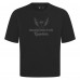 Washington Capitals Levelwear Black Shadow Surge Luxe Signature Knit T-Shirt