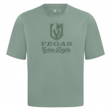 Vegas Golden Knights Levelwear Green Shadow Surge Luxe Signature Knit T-Shirt