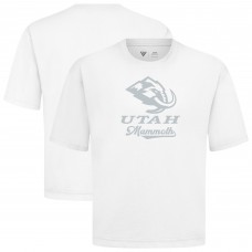 Utah Mammoth Levelwear White Shadow Surge Luxe Signature Knit T-Shirt