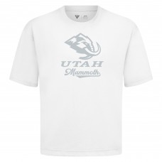 Utah Mammoth Levelwear White Shadow Surge Luxe Signature Knit T-Shirt