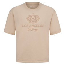 Los Angeles Kings Levelwear Khaki Shadow Surge Luxe Signature Knit T-Shirt
