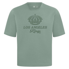 Los Angeles Kings Levelwear Green Shadow Surge Luxe Signature Knit T-Shirt