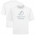Tampa Bay Lightning Levelwear White Shadow Surge Luxe Signature Knit T-Shirt Tampa Bay Lightning Levelwear White Shadow Surge Luxe Signature Knit T-Shirt