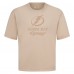 Tampa Bay Lightning Levelwear Khaki Shadow Surge Luxe Signature Knit T-Shirt
