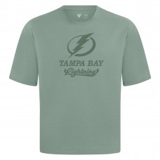 Tampa Bay Lightning Levelwear Green Shadow Surge Luxe Signature Knit T-Shirt
