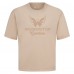 Washington Capitals Levelwear Khaki Shadow Surge Luxe Signature Knit T-Shirt