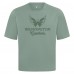 Washington Capitals Levelwear Green Shadow Surge Luxe Signature Knit T-Shirt