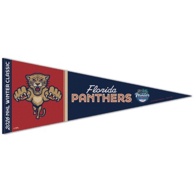 Florida Panthers WinCraft 2026 Winter Classic 12 x 30 Premium Pennant