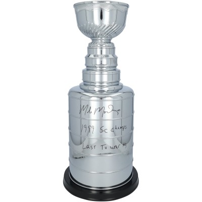 Mike Modano Dallas Stars Autographed Fanatics Authentic 2 Replica Stanley Cup with Multiple Inscriptions - Limited Edition of 5