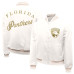 Женская рубашка Florida Panthers Starter Cream Fashion Script Satin Varsity Jacket