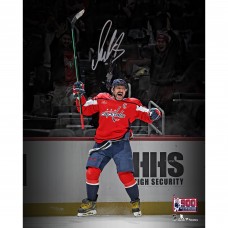 Alexander Ovechkin Washington Capitals Autographed Fanatics Authentic 16 x 20 900th Goal Celebration Spotlight Photograph