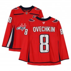 Alexander Ovechkin Washington Capitals Autographed Fanatics Authentic Red Fanatics Premium Jersey with Multiple Inscriptions - Limited Edition of 25