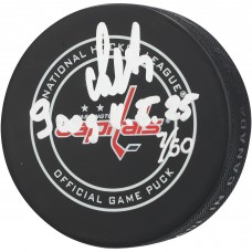 Alexander Ovechkin Washington Capitals Autographed Fanatics Authentic Official Game Puck with 900G 11-5-25 Inscription - Limited Edition of 50