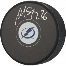 Martin St. Louis Tampa Bay Lightning Autographed Fanatics Authentic Hockey Puck