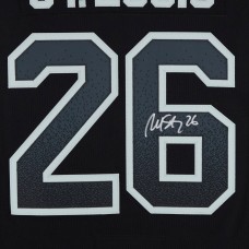 Martin St. Louis Tampa Bay Lightning Autographed Fanatics Authentic Black Alternate adidas Jersey