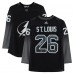 Martin St. Louis Tampa Bay Lightning Autographed Fanatics Authentic Black Alternate adidas Jersey with Multiple Inscriptions - Limited Edition of 5