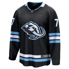 Джерси Utah Mammoth JJ Peterka Fanatics Black Home Breakaway