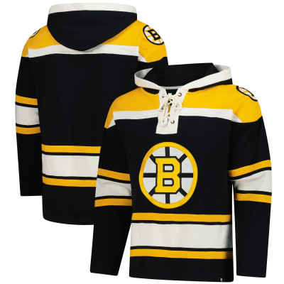 Толстовка Boston Bruins 47 Black Superior Lacer