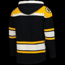 Boston Bruins 47 Black Superior Lacer Hoodie