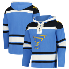 St. Louis Blues 47 Blue Superior Lacer Hoodie
