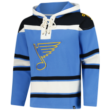 St. Louis Blues 47 Blue Superior Lacer Hoodie