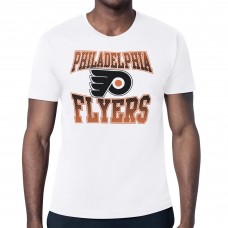Футболка Philadelphia Flyers Starter White Comic Style Team Graphic