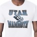 Utah Mammoth Starter White Comic Style Team Graphic T-Shirt
