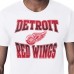 Detroit Red Wings Starter White Comic Style Team Graphic T-Shirt