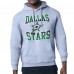 Dallas Stars Starter Gray Comic Style Team Graphic Hoodie