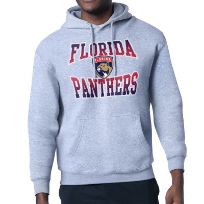 Толстовка Florida Panthers Starter Gray Comic Style Team Graphic