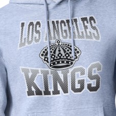Los Angeles Kings Starter Gray Comic Style Team Graphic Hoodie