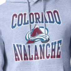 Colorado Avalanche Starter Gray Comic Style Team Graphic Hoodie Colorado Avalanche Starter Gray Comic Style Team Graphic Hoodie