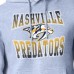 Nashville Predators Starter Gray Comic Style Team Graphic Hoodie