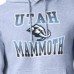 Utah Mammoth Starter Gray Comic Style Team Graphic Hoodie