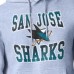 Толстовка San Jose Sharks Starter Gray Comic Style Team Graphic