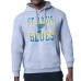 St. Louis Blues Starter Gray Comic Style Team Graphic Hoodie