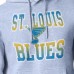 St. Louis Blues Starter Gray Comic Style Team Graphic Hoodie