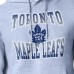 Toronto Maple Leafs Starter Gray Comic Style Team Graphic Hoodie
