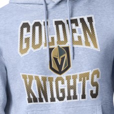 Vegas Golden Knights Starter Gray Comic Style Team Graphic Hoodie
