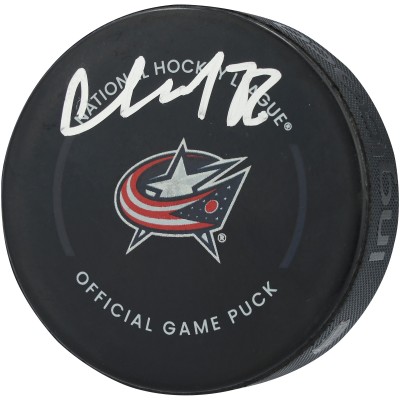 Kirill Marchenko Columbus Blue Jackets Autographed Fanatics Authentic Official Game Puck