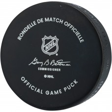 Zach Werenski Columbus Blue Jackets Autographed Fanatics Authentic 25th Anniversary Official Game Puck with Lets Go CBJ! Inscription Zach Werenski Columbus Blue Jackets Autographed Fanatics Authentic 25th Anniversary Official Game Puck with Lets Go CBJ! Inscription