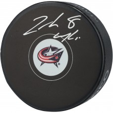 Zach Werenski Columbus Blue Jackets Autographed Fanatics Authentic Hockey Puck Zach Werenski Columbus Blue Jackets Autographed Fanatics Authentic Hockey Puck