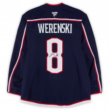 Zach Werenski Columbus Blue Jackets Autographed Fanatics Authentic Navy Fanatics Authentic Pro Jersey Zach Werenski Columbus Blue Jackets Autographed Fanatics Authentic Navy Fanatics Authentic Pro Jersey