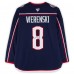Zach Werenski Columbus Blue Jackets Autographed Fanatics Authentic Navy Fanatics Premium Jersey