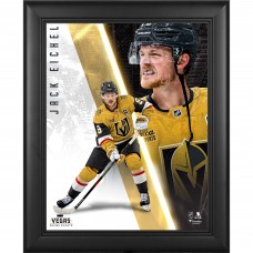 Jack Eichel Vegas Golden Knights Fanatics Authentic Framed 13 x 16 Radiance Collage
