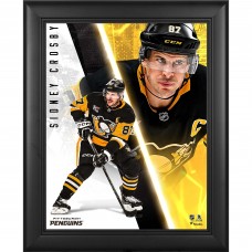 Sidney Crosby Pittsburgh Penguins Fanatics Authentic Framed 13 x 16 Radiance Collage