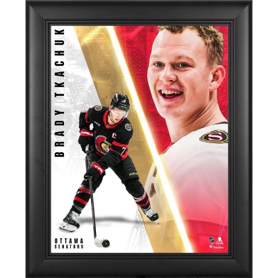 Brady Tkachuk Ottawa Senators Fanatics Authentic Framed 13 x 16 Radiance Collage