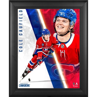 Cole Caufield Montreal Canadiens Fanatics Authentic Framed 13 x 16 Radiance Collage