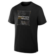 Nashville Predators vs. Pittsburgh Penguins Black 2025 NHL Global Series Matchup Legacy T-Shirt